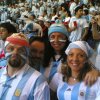 Cristian e Ivonne en el Mundial de Alemania 2006